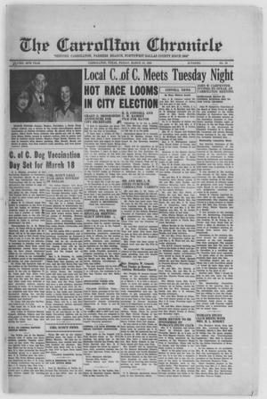 The Carrollton Chronicle (Carrollton, Tex.), Vol. 46TH YEAR, No. 18, Ed. 1 Friday, March 10, 1950