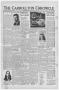 Primary view of The Carrollton Chronicle (Carrollton, Tex.), Vol. 37, No. 52, Ed. 1 Friday, October 31, 1941