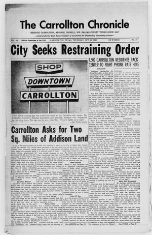 The Carrollton Chronicle (Carrollton, Tex.), Vol. 59, No. 47, Ed. 1 Thursday, October 10, 1963