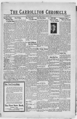 The Carrollton Chronicle (Carrollton, Tex.), Vol. 24, No. 19, Ed. 1 Friday, March 30, 1928