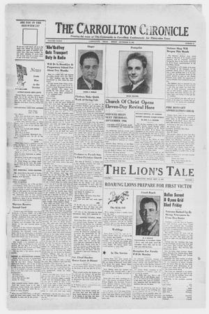 The Carrollton Chronicle (Carrollton, Tex.), Vol. 39, No. 45, Ed. 1 Friday, September 10, 1943