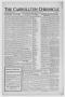 Newspaper: The Carrollton Chronicle (Carrollton, Tex.), Vol. 27, No. 14, Ed. 1 F…
