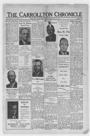 The Carrollton Chronicle (Carrollton, Tex.), Vol. 36, No. 38, Ed. 1 Friday, July 26, 1940