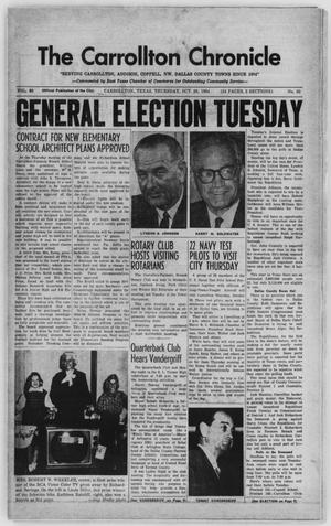 The Carrollton Chronicle (Carrollton, Tex.), Vol. 60, No. 50, Ed. 1 Thursday, October 29, 1964