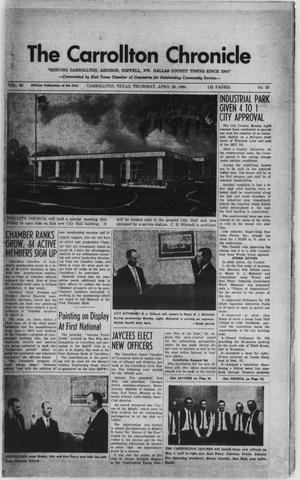 The Carrollton Chronicle (Carrollton, Tex.), Vol. 60, No. 23, Ed. 1 Thursday, April 23, 1964