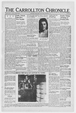 The Carrollton Chronicle (Carrollton, Tex.), Vol. 37, No. 44, Ed. 1 Friday, September 5, 1941