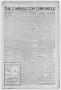 Thumbnail image of item number 1 in: 'The Carrollton Chronicle (Carrollton, Tex.), Vol. 27, No. 21, Ed. 1 Friday, April 10, 1931'.