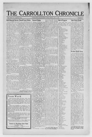 Primary view of object titled 'The Carrollton Chronicle (Carrollton, Tex.), Vol. 27, No. 25, Ed. 1 Friday, May 8, 1931'.