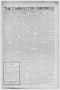 Newspaper: The Carrollton Chronicle (Carrollton, Tex.), Vol. 27, No. 36, Ed. 1 F…