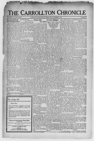 Primary view of object titled 'The Carrollton Chronicle (Carrollton, Tex.), Vol. 31, No. 51, Ed. 1 Friday, November 1, 1935'.