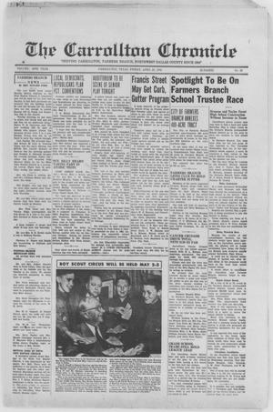 The Carrollton Chronicle (Carrollton, Tex.), Vol. 48th Year, No. 26, Ed. 1 Friday, April 25, 1952