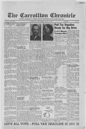 The Carrollton Chronicle (Carrollton, Tex.), Vol. 48th Year, No. 11, Ed. 1 Friday, January 11, 1952