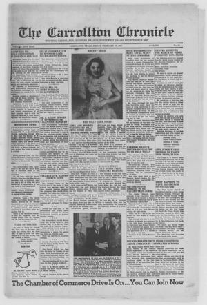 The Carrollton Chronicle (Carrollton, Tex.), Vol. 46TH YEAR, No. 15, Ed. 1 Friday, February 17, 1950