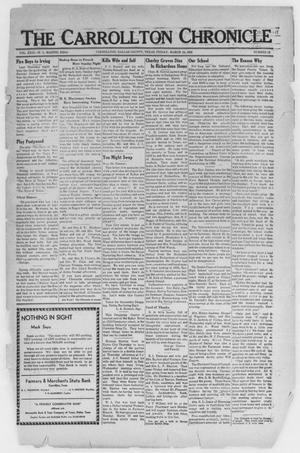 Primary view of object titled 'The Carrollton Chronicle (Carrollton, Tex.), Vol. 29, No. 19, Ed. 1 Friday, March 24, 1933'.