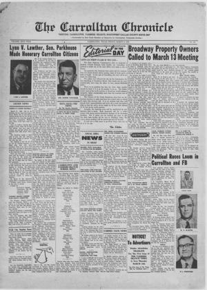 The Carrollton Chronicle (Carrollton, Tex.), Vol. 52, No. 16, Ed. 1 Friday, March 9, 1956