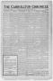 Thumbnail image of item number 1 in: 'The Carrollton Chronicle (Carrollton, Tex.), Vol. 29, No. 48, Ed. 1 Friday, October 13, 1933'.