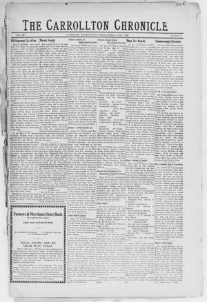 Primary view of object titled 'The Carrollton Chronicle (Carrollton, Tex.), Vol. 25, No. 29, Ed. 1 Friday, June 7, 1929'.