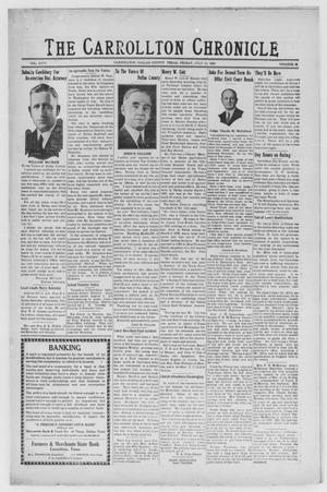 The Carrollton Chronicle (Carrollton, Tex.), Vol. 26, No. 35, Ed. 1 Friday, July 18, 1930