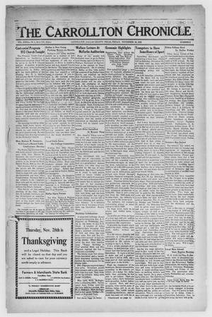 The Carrollton Chronicle (Carrollton, Tex.), Vol. 32, No. 2, Ed. 1 Friday, November 22, 1935