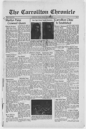 Primary view of object titled 'The Carrollton Chronicle (Carrollton, Tex.), Vol. 43, No. 47, Ed. 1 Friday, October 3, 1947'.