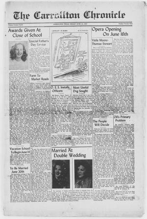 Primary view of object titled 'The Carrollton Chronicle (Carrollton, Tex.), Vol. 43, No. 29, Ed. 1 Friday, June 13, 1947'.
