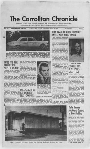 The Carrollton Chronicle (Carrollton, Tex.), Vol. 57, No. 47, Ed. 1 Thursday, October 12, 1961