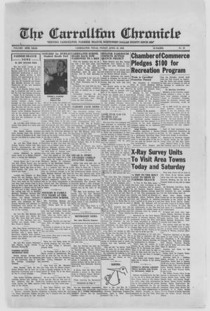 The Carrollton Chronicle (Carrollton, Tex.), Vol. 48th Year, No. 25, Ed. 1 Friday, April 18, 1952