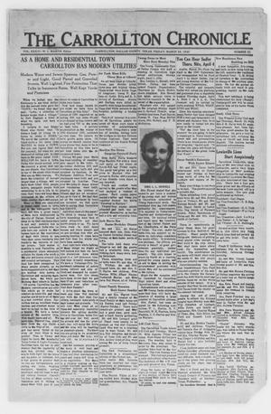 The Carrollton Chronicle (Carrollton, Tex.), Vol. 36, No. 21, Ed. 1 Friday, March 29, 1940
