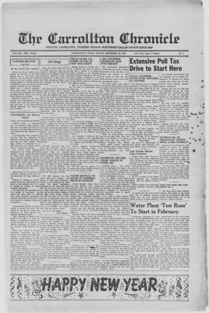 The Carrollton Chronicle (Carrollton, Tex.), Vol. 48th Year, No. 9, Ed. 1 Friday, December 28, 1951