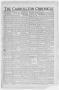 Thumbnail image of item number 1 in: 'The Carrollton Chronicle (Carrollton, Tex.), Vol. 34, No. 3, Ed. 1 Friday, November 26, 1937'.