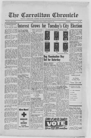 The Carrollton Chronicle (Carrollton, Tex.), Vol. 47th Year, No. 22, Ed. 1 Friday, March 30, 1951