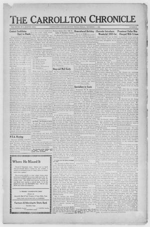 The Carrollton Chronicle (Carrollton, Tex.), Vol. 28, No. 3, Ed. 1 Friday, December 4, 1931