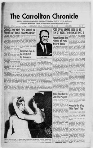 The Carrollton Chronicle (Carrollton, Tex.), Vol. 59, No. 48, Ed. 1 Thursday, October 17, 1963