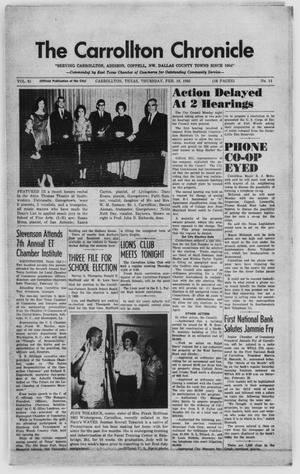 The Carrollton Chronicle (Carrollton, Tex.), Vol. 61, No. 14, Ed. 1 Thursday, February 18, 1965