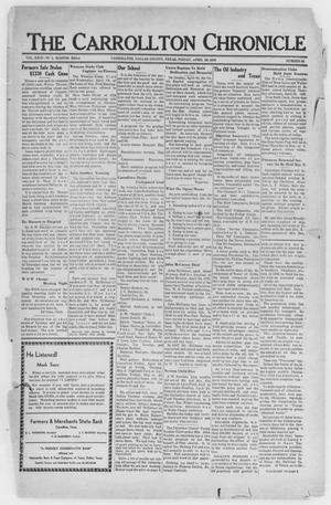 The Carrollton Chronicle (Carrollton, Tex.), Vol. 29, No. 24, Ed. 1 Friday, April 28, 1933