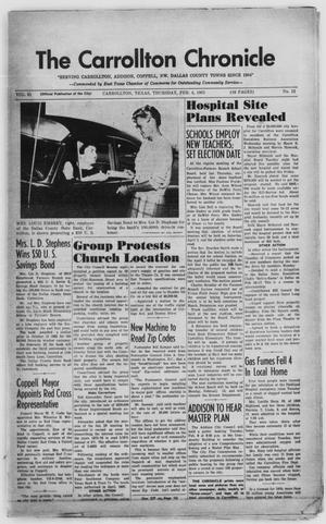 The Carrollton Chronicle (Carrollton, Tex.), Vol. 61, No. 12, Ed. 1 Thursday, February 4, 1965