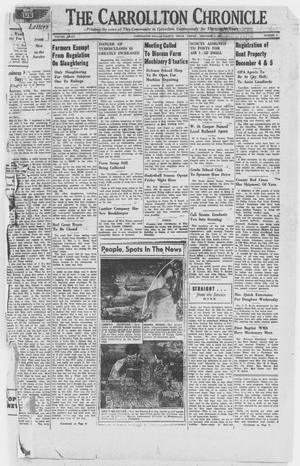 The Carrollton Chronicle (Carrollton, Tex.), Vol. 39, No. 5, Ed. 1 Friday, December 4, 1942