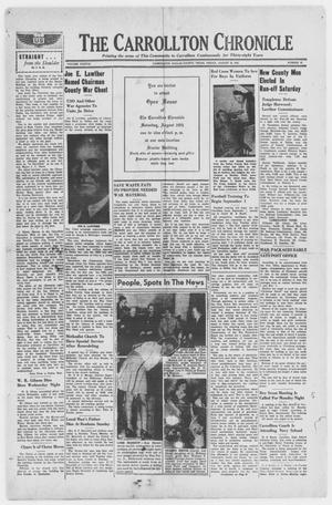 The Carrollton Chronicle (Carrollton, Tex.), Vol. 38, No. 43, Ed. 1 Friday, August 28, 1942