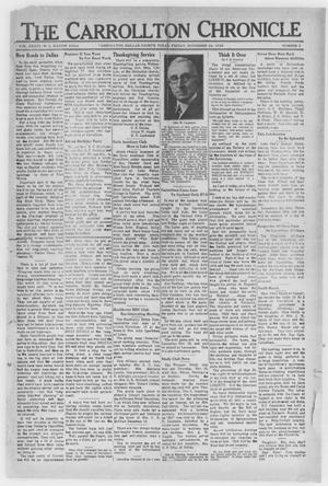 The Carrollton Chronicle (Carrollton, Tex.), Vol. 36, No. 3, Ed. 1 Friday, November 24, 1939