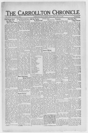 Primary view of object titled 'The Carrollton Chronicle (Carrollton, Tex.), Vol. 34, No. 29, Ed. 1 Friday, May 27, 1938'.