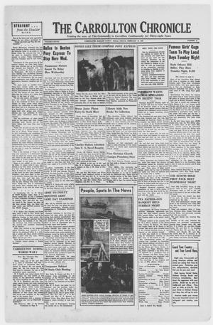 The Carrollton Chronicle (Carrollton, Tex.), Vol. 38, No. 17, Ed. 1 Friday, February 27, 1942