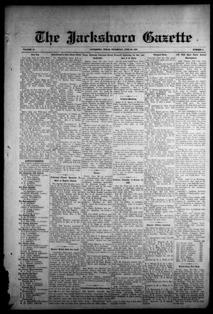 The Jacksboro Gazette (Jacksboro, Tex.), Vol. 51, No. 4, Ed. 1 Thursday, June 26, 1930