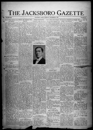 The Jacksboro Gazette (Jacksboro, Tex.), Vol. 45, No. 25, Ed. 1 Thursday, November 20, 1924