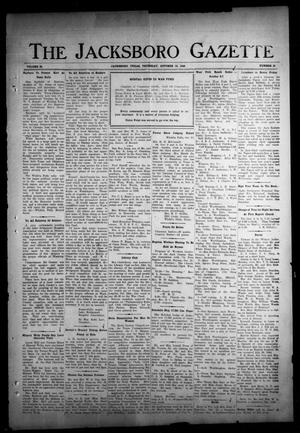 The Jacksboro Gazette (Jacksboro, Tex.), Vol. 65, No. 21, Ed. 1 Thursday, October 19, 1944