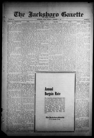 The Jacksboro Gazette (Jacksboro, Tex.), Vol. 52, No. 29, Ed. 1 Thursday, December 17, 1931