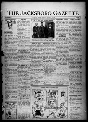The Jacksboro Gazette (Jacksboro, Tex.), Vol. 44, No. 32, Ed. 1 Thursday, January 10, 1924