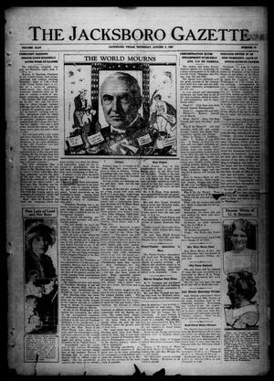The Jacksboro Gazette (Jacksboro, Tex.), Vol. 44, No. 10, Ed. 1 Thursday, August 9, 1923