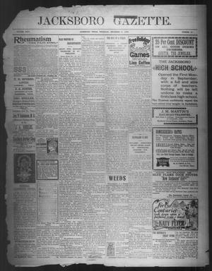 Jacksboro Gazette. (Jacksboro, Tex.), Vol. 24, No. 27, Ed. 1 Thursday, December 3, 1903