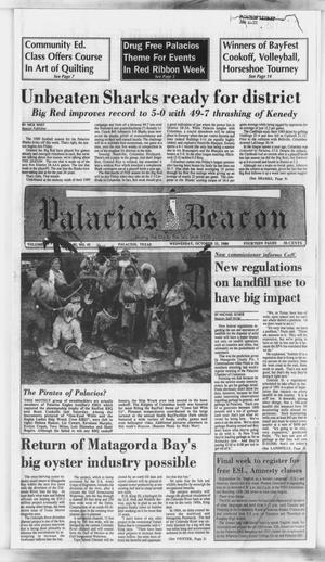 Palacios Beacon (Palacios, Tex.), Vol. 82, No. 41, Ed. 1 Wednesday, October 11, 1989