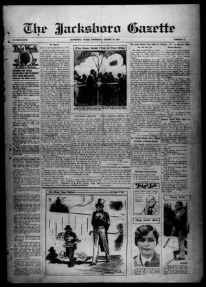 The Jacksboro Gazette (Jacksboro, Tex.), Vol. 48, No. 12, Ed. 1 Thursday, August 18, 1927